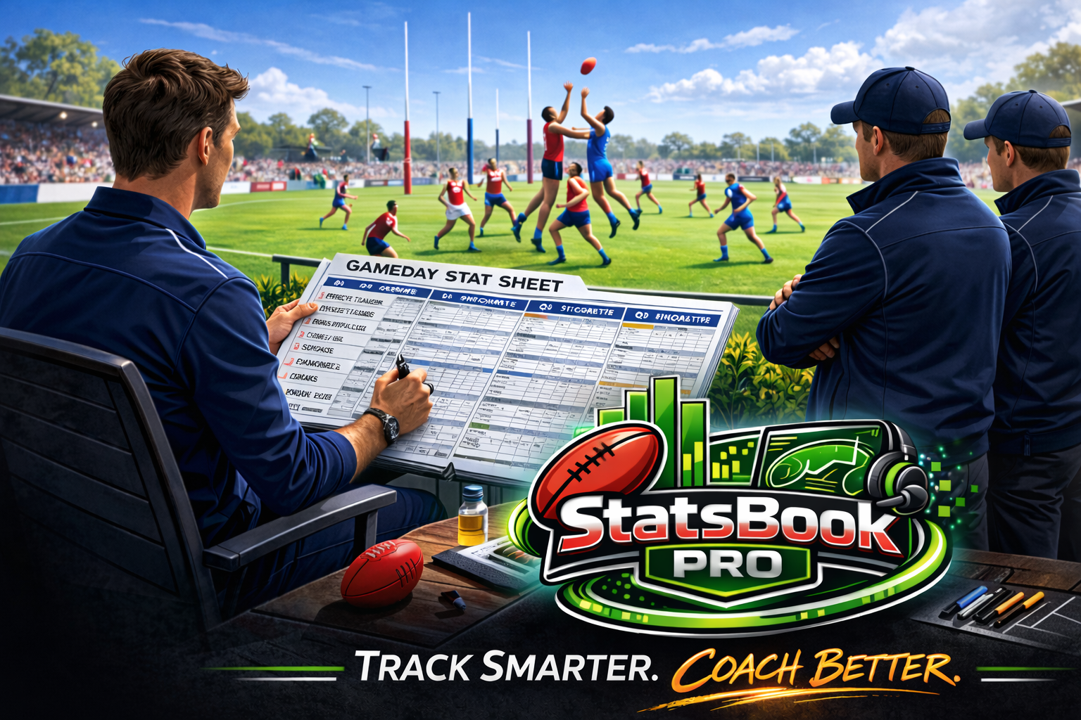 GameDay Stat Book - Track Smarter. Coach Better.